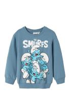 Nmmfred Smurfs Nreg Sweat Unb Bfu Name It Blue