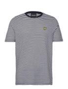 Linen Blend Breton Stripe T-Shirt Lyle & Scott Patterned