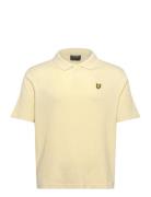Crepe Polo Shirt Lyle & Scott Yellow