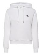 Ck Embroidery Hoodie Calvin Klein Jeans White