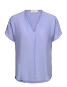 Rwroa Sl Regular Blouse Rosemunde Purple