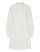 Yastia Ls Dress S. Noos YAS White