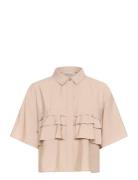 Kbute Blouse Karen By Simonsen Beige