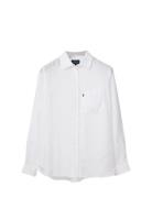 Classic Linen Shirt Lexington Clothing White
