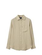 Classic Linen Shirt Lexington Clothing Green