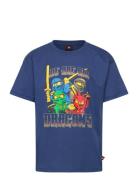 Lwtaffy 303 - T-Shirt S/S LEGO Kidswear Navy