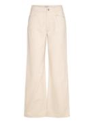 Dante6-Nuit Distressed Wide Leg Jeans Dante6 Cream