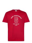 Graphic Ss T-Shirt GANT Red