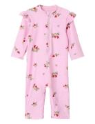 Nmfzila 3/4 Uv Swimsuit Name It Pink