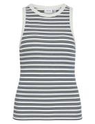 Visola S/L Tank Top - Noos Vila Navy