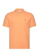 Reg Shield Ss Pique Polo GANT Orange