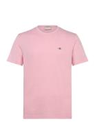 Reg Shield Ss T-Shirt GANT Pink
