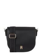 Th Logotape Saddle Bag Tommy Hilfiger Black