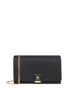 Th Her Flap W/Chain Tommy Hilfiger Black