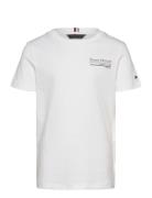 Hilfiger Yacht Print Tee Tommy Hilfiger White