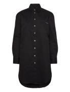 Cotton Relaxed Shirt Dress Calvin Klein Jeans Black