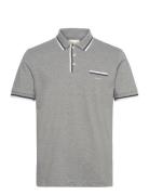 2-Col Tipping Ss Pique Polo GANT Grey