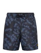 Digital Floral Print Swim Short Lyle & Scott Navy