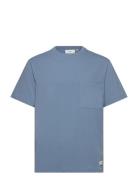 Collective Relaxed Ss Tee M Craft Blue