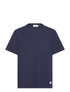 Collective Relaxed Ss Tee M Craft Navy