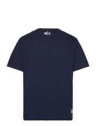 Dane Organic T-Shirt Fat Moose Navy