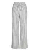 Pants From Freequent In A Soft Material With A Striped Print. The Pant...