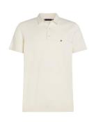 Essential Cotton Knitted Polo Tommy Hilfiger Cream