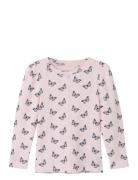 Nmfdyna Slim Ls Top Box Name It Pink