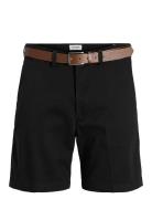Jpstmarco Franco Chino Shorts W Belt Srt Jack & J S Black