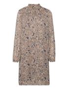 Kasunda Dress Kaffe Beige