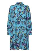 Yastopaz Ls Shirt Dress S. YAS Blue