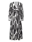 Objtaro L/S Long Dress 126 Object Black