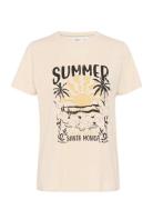 Kuvisz T-Shirt Saint Tropez Cream