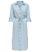 Onlcharis Life Ls Bel Shirt Dress Cc Wvn ONLY Blue