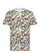Juicy Aop O-Neck Tee S/S Lindbergh Patterned