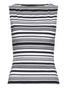 Sasia Rib Fitted Top French Connection Black