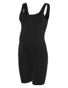 Mlheal Sl Seamless Playsuit Noos Mamalicious Black