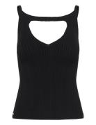 Temis Black Tricot Top ALOHAS Black