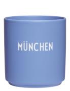 Favourite Cups - Danish Words Design Letters Blue