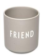 Favourite Cup - Celebration Design Letters Grey