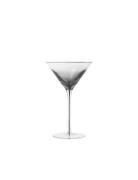Martini Glas 'Smoke' Glas Broste Copenhagen Grey