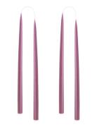 Hand Dipped Candles, 4 Pack Kunstindustrien Purple