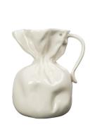 Jug Crumple Byon White