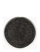 Räsymatto Plate 25 Cm Marimekko Home Black