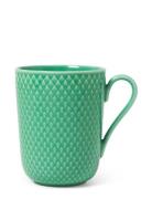 Rhombe Color Krus Med Hank 33 Cl Lyngby Porcelæn Green