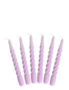 Candles With A Twist - Matt Kunstindustrien Purple
