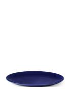 Rhombe Color Ovalt Serveringsfad 35X26.5 Mørk Blå Lyngby Porcelæn Navy
