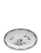 East India Black Oval Serving Dish 33X22 Cm Rörstrand Black