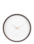 Wall Clock Ancho Dark Wood Medium KARLSSON Brown