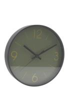 Wall Clock, Hdtime, Dark Green House Doctor Green